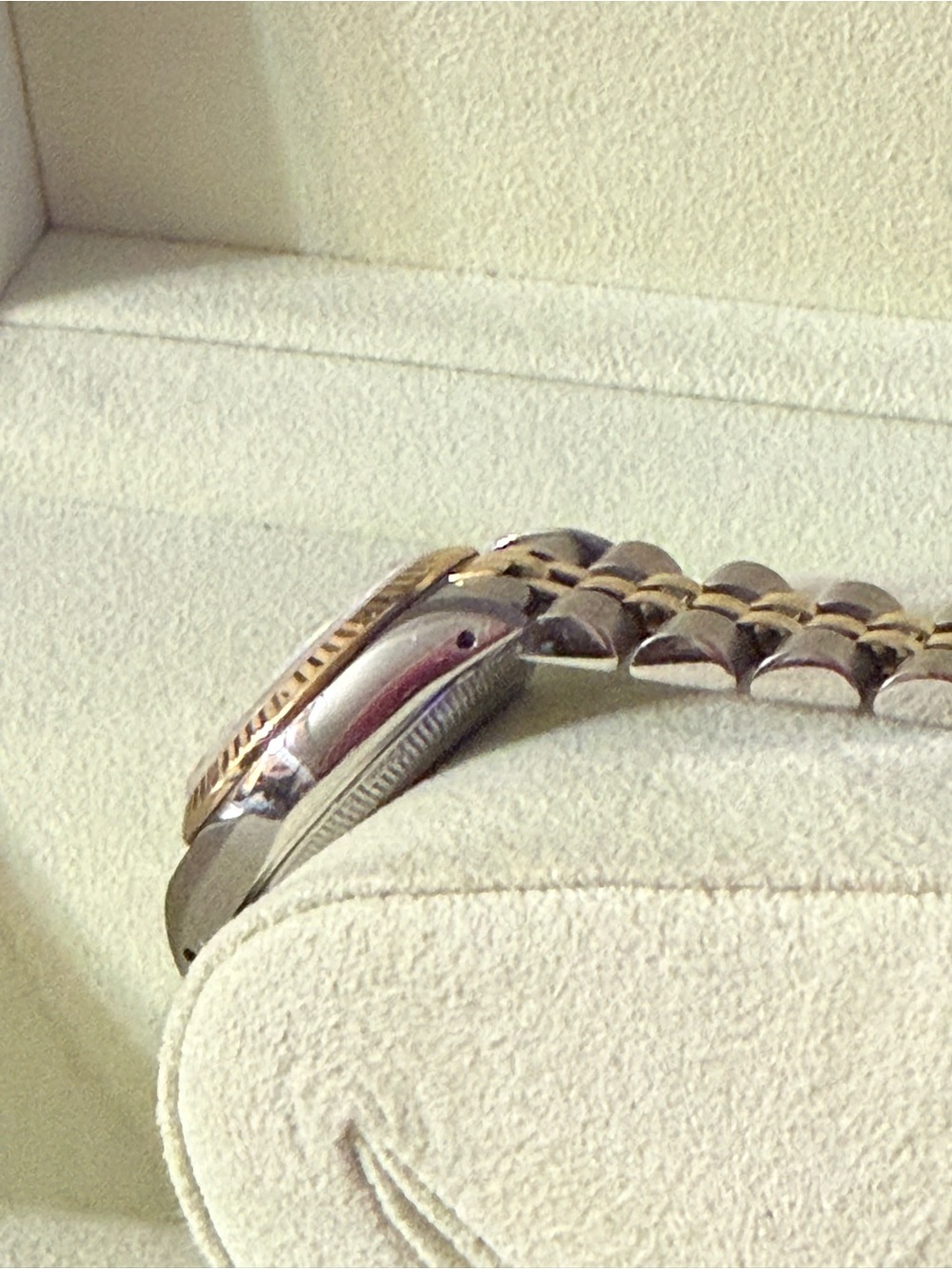 AUTHENTIC 24mm Rolex Oyster Perpetual  MotherPearl Dial Diamonds Jubilee watch - Picture 14 of 16